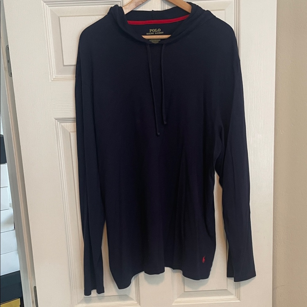 Polo by Ralph Lauren Men's Dark Blue Hoodie